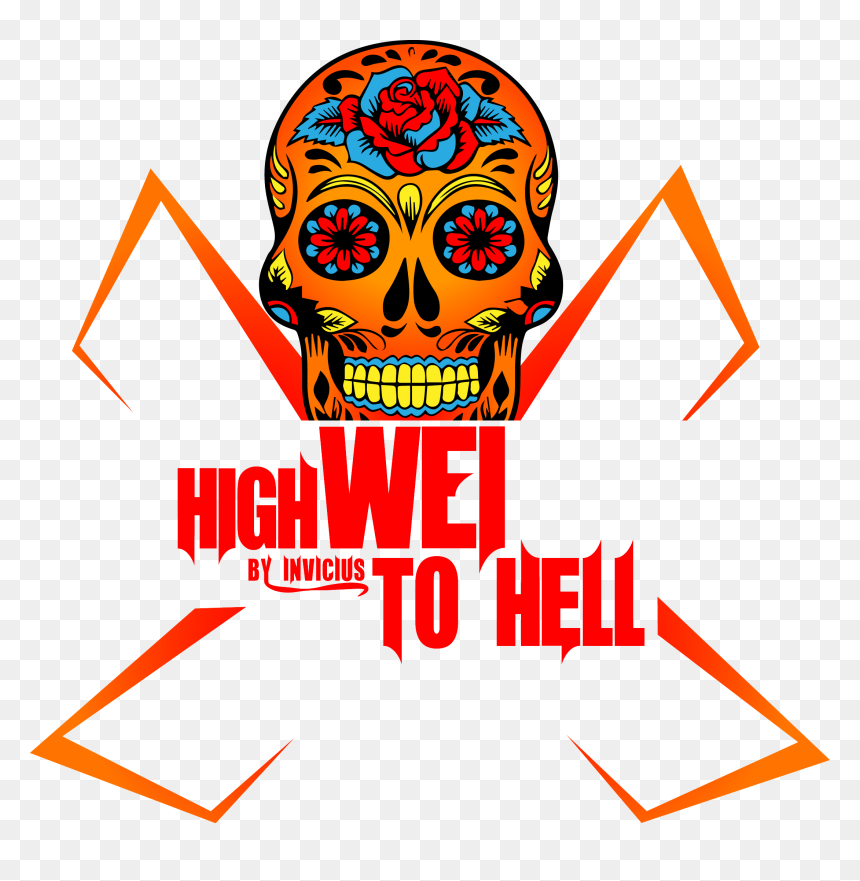 Back To Projects - Skull, HD Png Download - dia de los muertos skull png