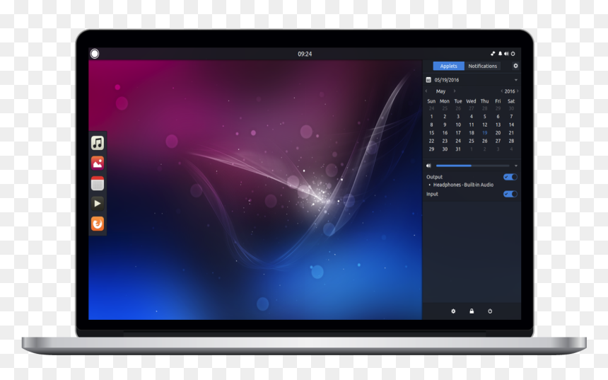 Budgie Desk - Ubuntu Budgie On Tablet, HD Png Download - budgie png