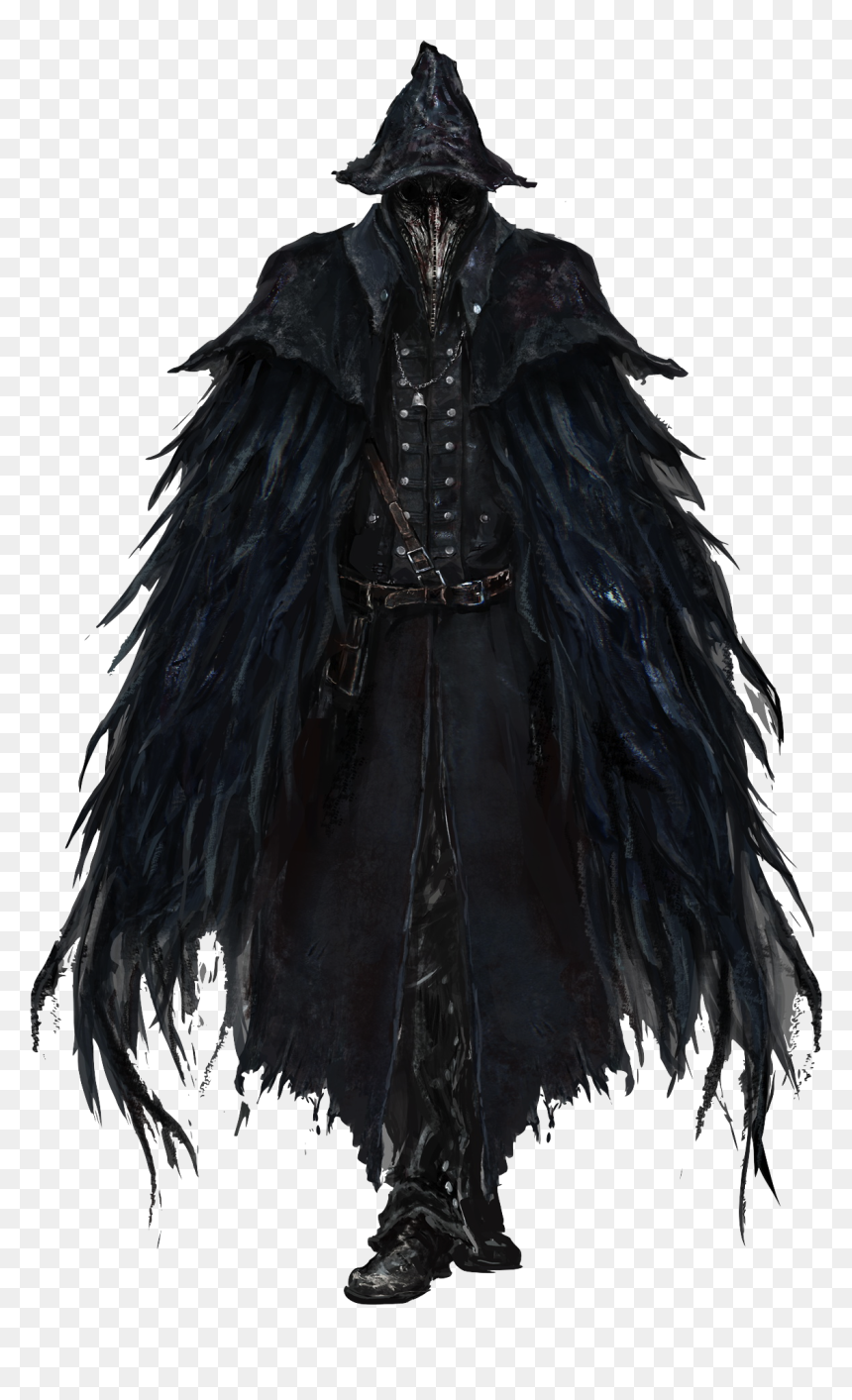 Art Bloodborne Screen C02t, HD Png Download - the crow png