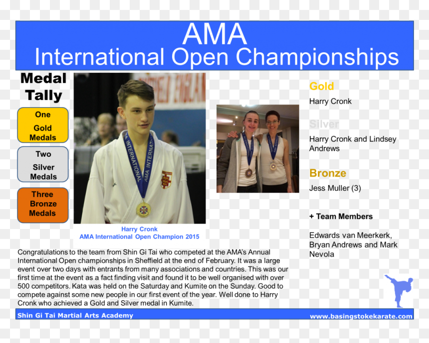 Ama International Karate Open - Judo, HD Png Download - judo png
