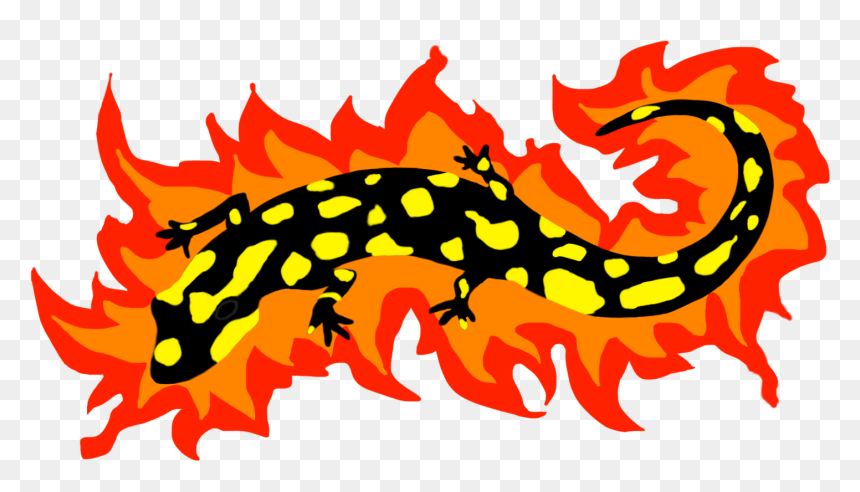 Salamander Flaming Ring, Adult Unisex, Dark Orange, HD Png Download - flaming heart png