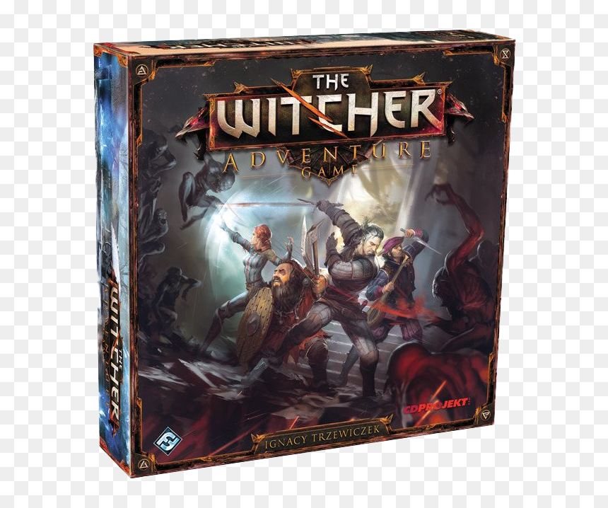 The Witcher Game Png Free Image - Witcher Adventure Game Box, Transparent Png - the witcher png