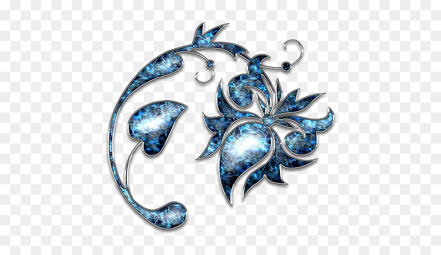 Jewellery, HD Png Download - blue ornament png