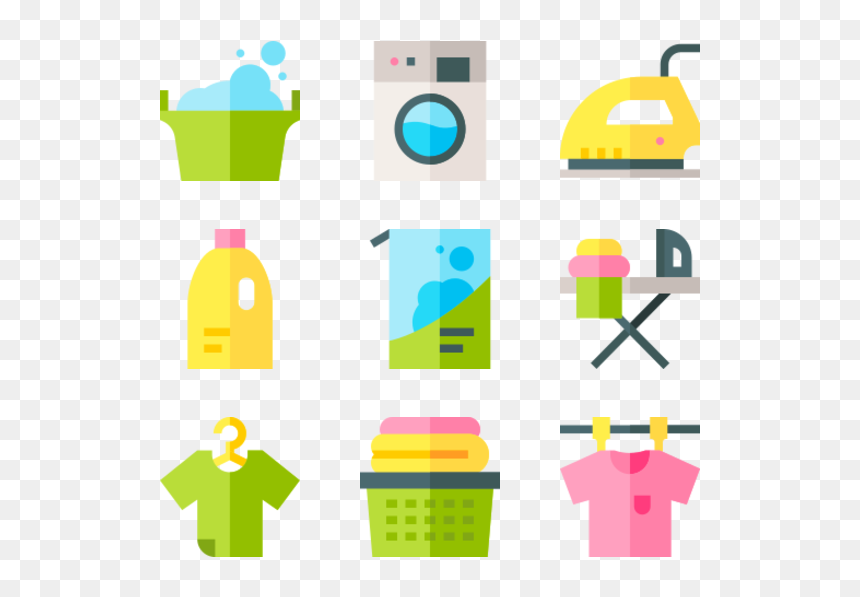 Clip Art, HD Png Download - laundry icon png