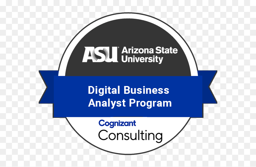 Cognizant Digital Business Analyst Certificate Program - Asu, HD Png Download - cognizant logo png