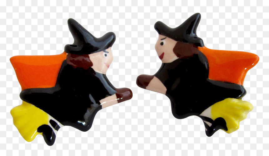 Figurine, HD Png Download - flying witch png