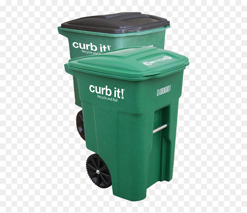Garbage Can Curb, HD Png Download - curb png