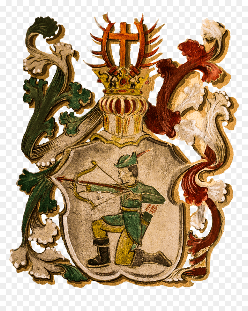 Coat Of Arms Zodiac Sign Saggitarius - Zodiaco Egipcio, HD Png Download - aquarius symbol png