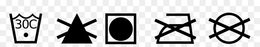 Wash Care Symbol Png, Transparent Png - laundry icon png