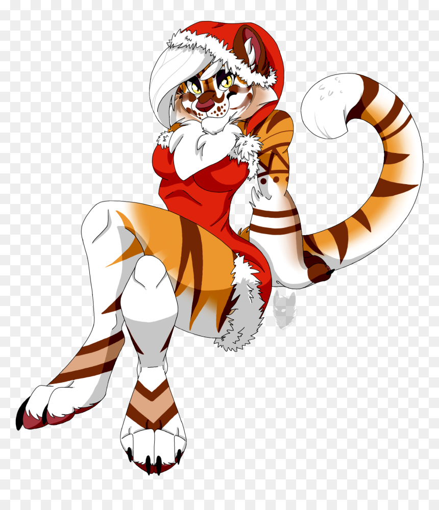 Sexy Santa - Cartoon, HD Png Download - sexy santa png