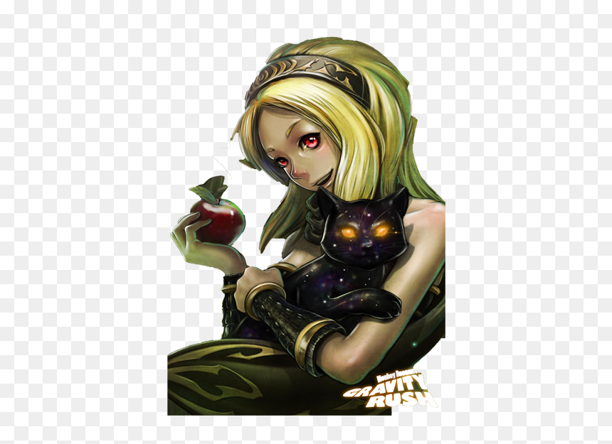 Gravity Rush Png - Gravity Rush Kat, Transparent Png - rush png