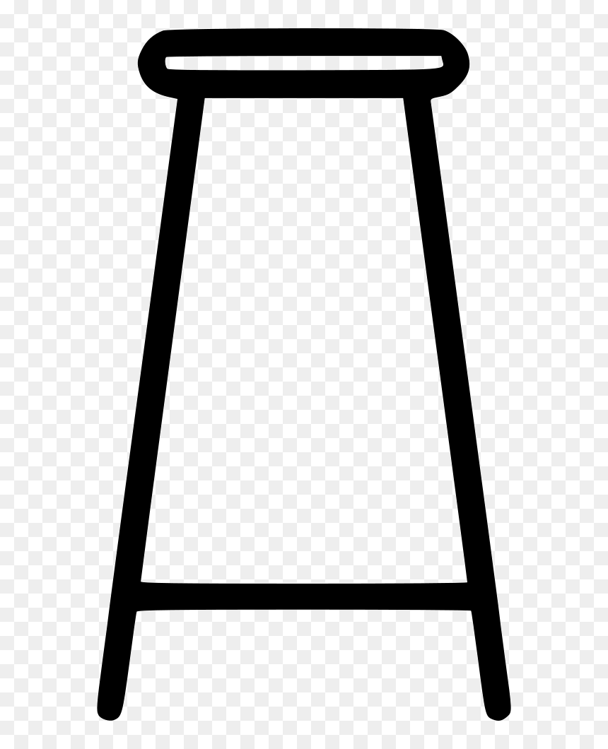 Bar Stool Chair Furniture, HD Png Download - furniture icon png