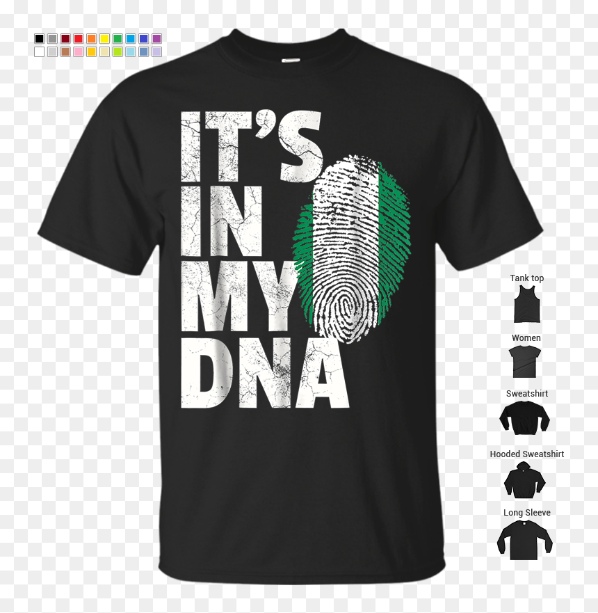 T-shirt, HD Png Download - nigerian flag png