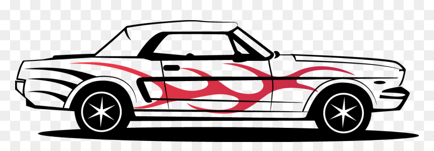 Ford Mustang Car Art - Ford Mustang Vector Png, Transparent Png - ford car png