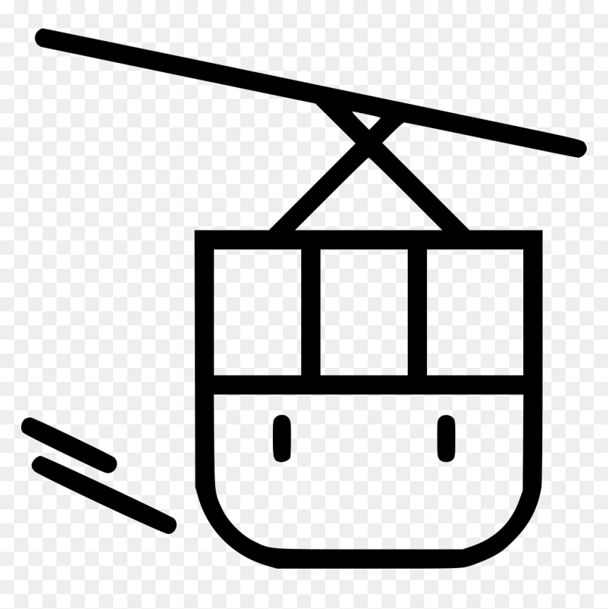 Gondola Mountain Vacation Ski Tran - Icon, HD Png Download - vacation icon png