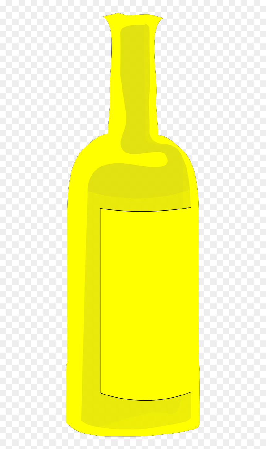 Glass Bottle, HD Png Download - wine bottle outline png