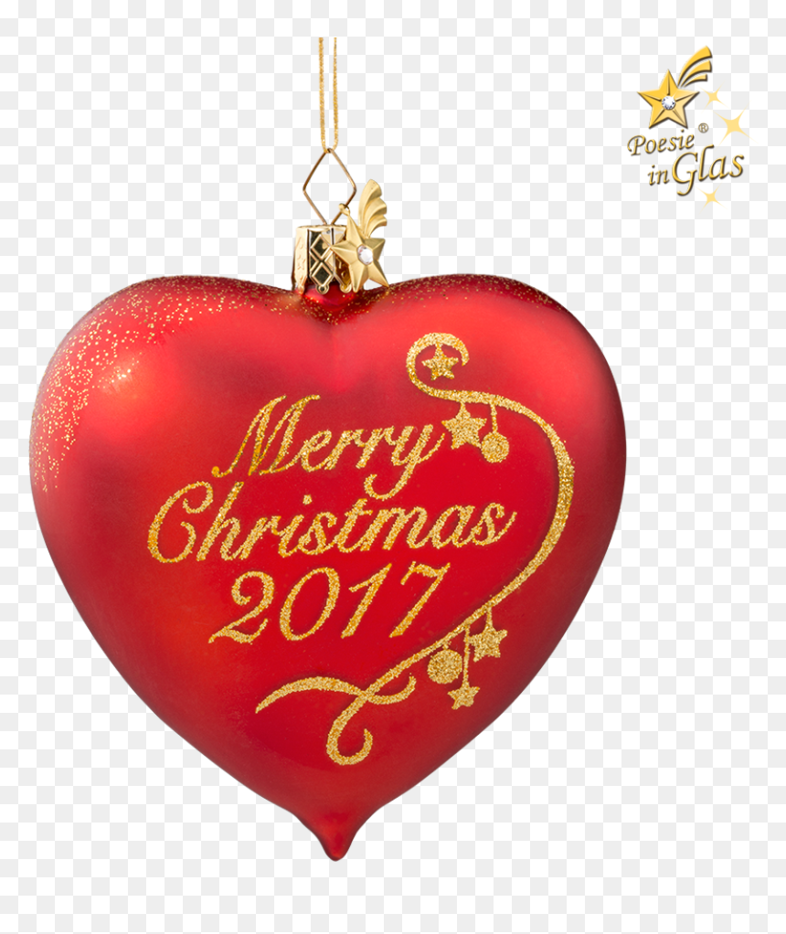 Heart "merry Christmas - Christmas Day, HD Png Download - merry christmas 2017 png
