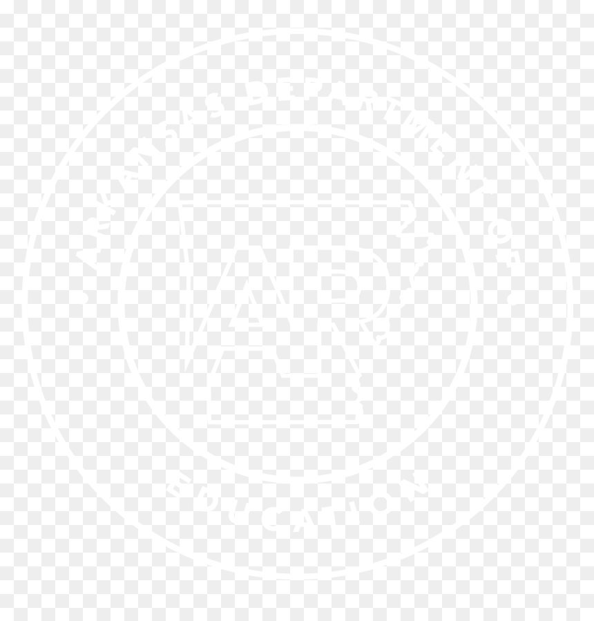 Arkansas Department Of Education Seal - Johns Hopkins Logo White, HD Png Download - arkansas outline png