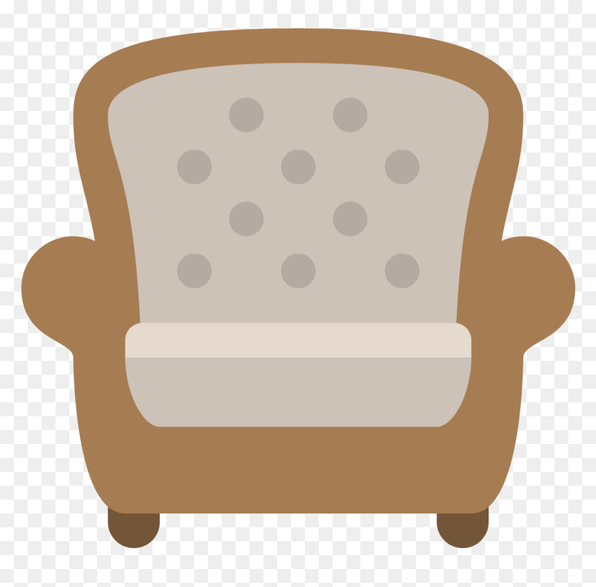 Armchair Icon, HD Png Download - furniture icon png