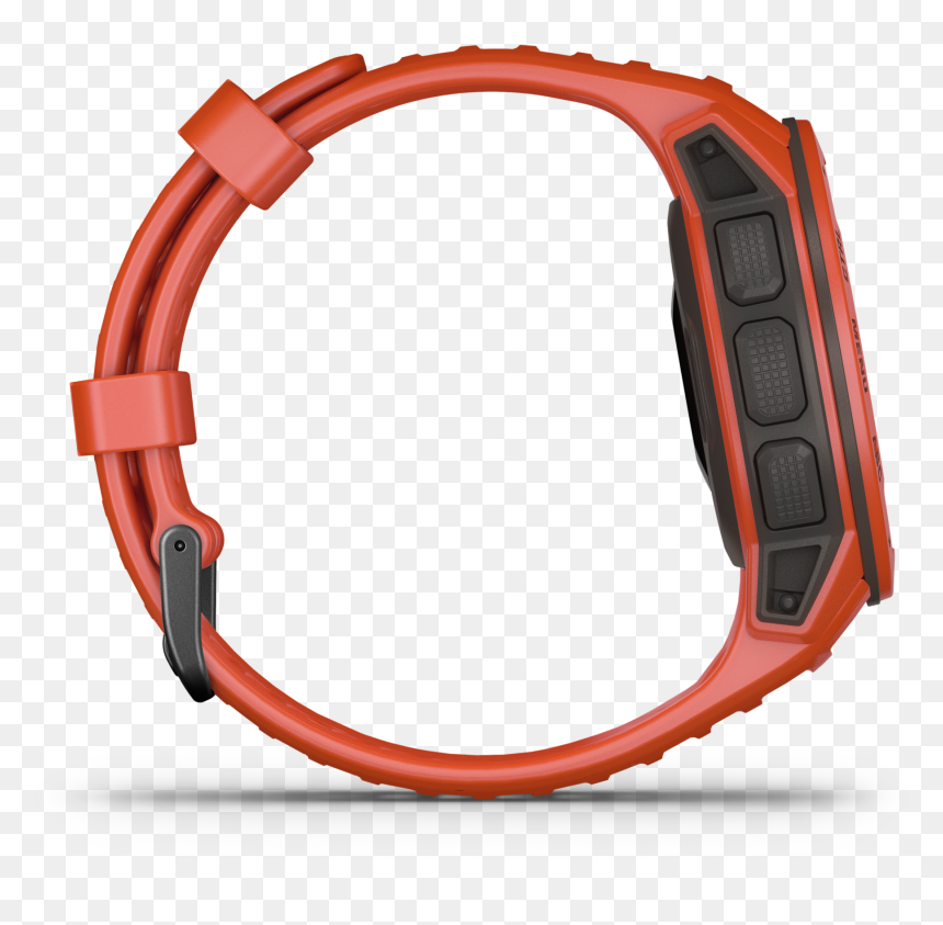 Garmin Instinct Gps Watch Flame Red Watches Tactical - Garmin Instinct, HD Png Download - flame trail png