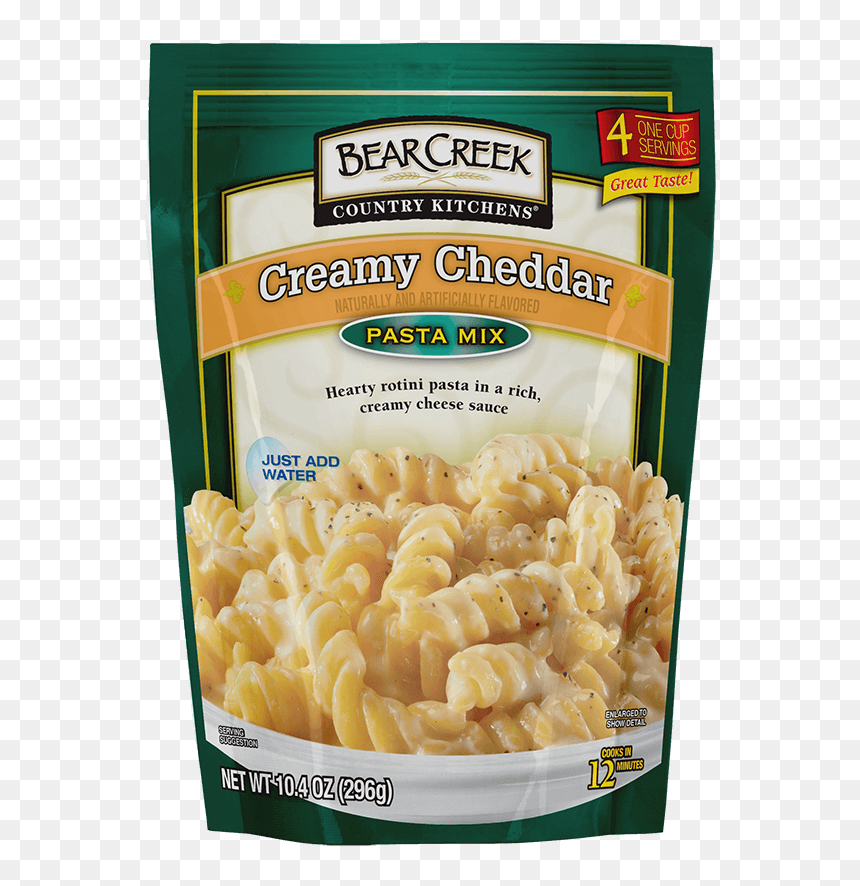 Image Of Creamy Cheddar Pasta Mix - Bear Creek Pasta Mix, HD Png Download - cheddar cheese png