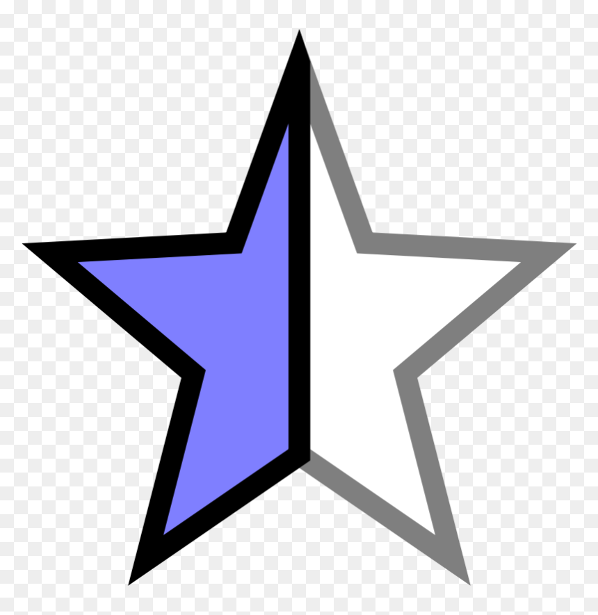- Star Icon Transparent Background Clipart , Png Download - Silver Star Transparent Background, Png Download - star icon png transparent background