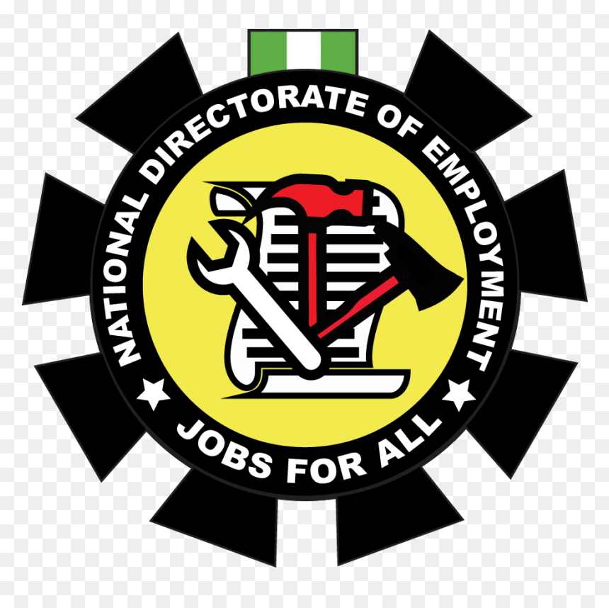 National Directorate Of Employment Logo, HD Png Download - nigerian flag png