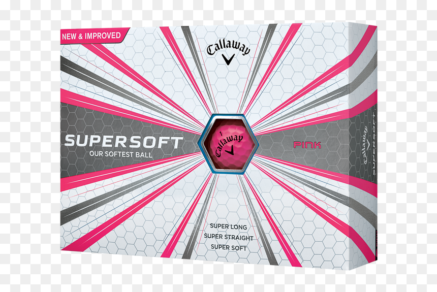 Callaway Supersoft Pink Matte, HD Png Download - callaway logo png