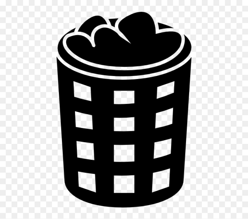 Clothes Hamper Icon, HD Png Download - laundry icon png