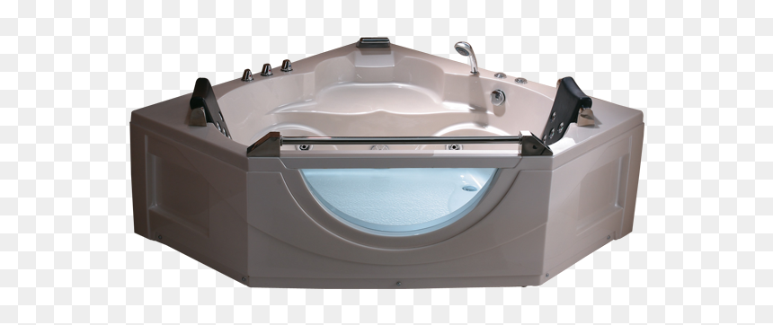 Silvius Whirlpool Hydro Massage Luxury Bathtub - Luxury Bathtub Png, Transparent Png - bath tub png