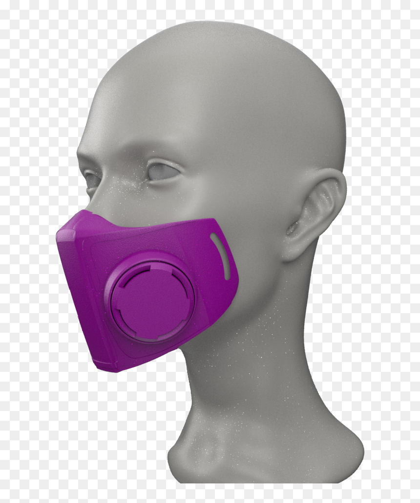 3d Print Antimicrobial Masks - 3d Printed Corona Mask, HD Png Download - cara troll png