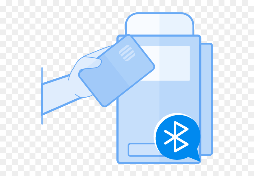 Bluetooth Nfc, HD Png Download - bluetooth symbol png