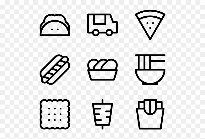Math Icons Png, Transparent Png - bread icon png