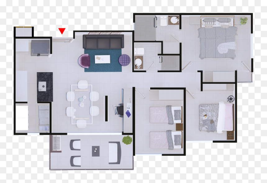 Floor Plan, HD Png Download - mangle png
