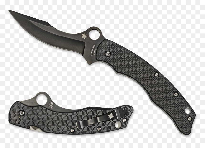 Spyderco Szabo Folder, HD Png Download - black folder png