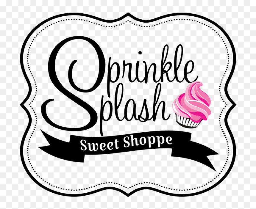 Sprinkle Splash Sweet Shoppe Delivery Clipart , Png, Transparent Png - sprinkles border png