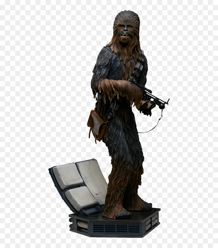 Chewbacca Statue Premium Format, HD Png Download - wookie png