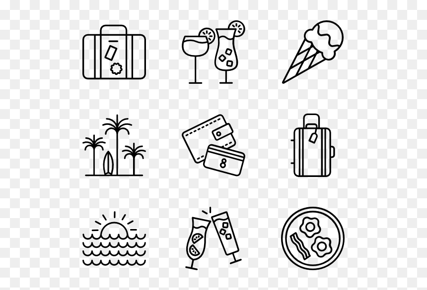 474468-vacation - Transparent Background World Travel Icon, HD Png Download - vacation icon png