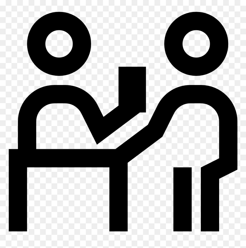 Front Desk Person Icon - Icon, HD Png Download - desk icon png
