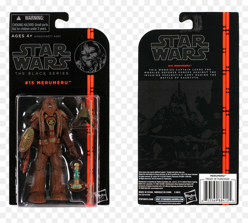 Star Wars: The Black Series, HD Png Download - wookie png