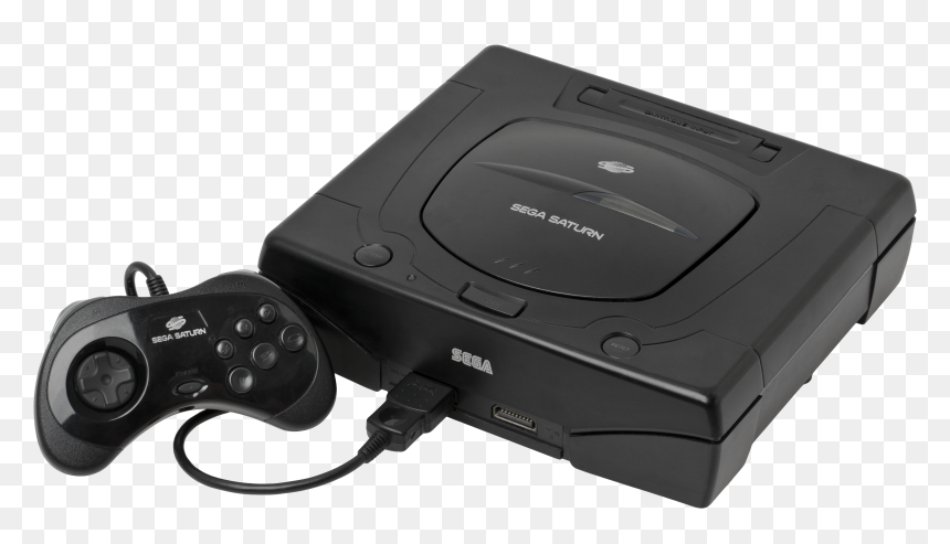 Sega Saturn Console Set Mk2 - Sega Saturn Game Consoles, HD Png Download - console png