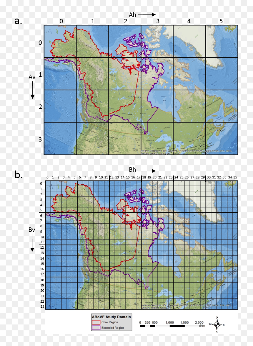 Above Tiles Nasa Map, HD Png Download - large grid png