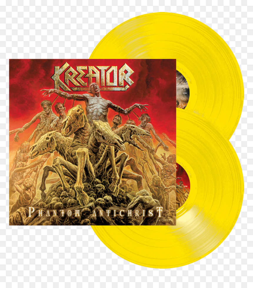 Kreator Phantom Antichrist Vinyl, HD Png Download - 45 record png
