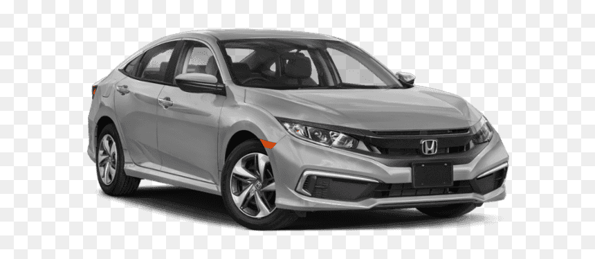 2019 Honda Civic Lx Sedan, HD Png Download - sedan png