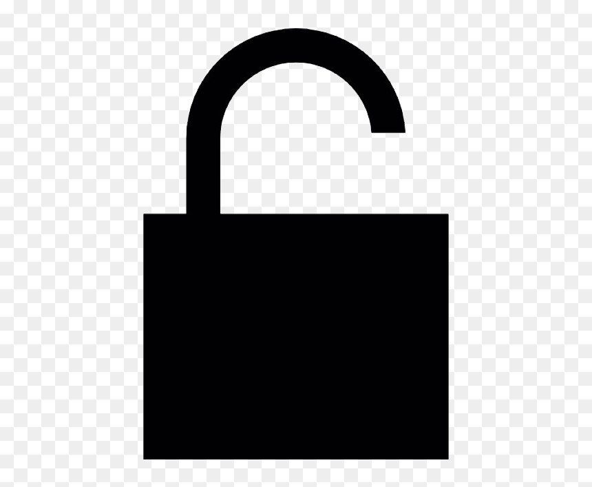 Lock Icon Vector Free, HD Png Download - padlock icon png