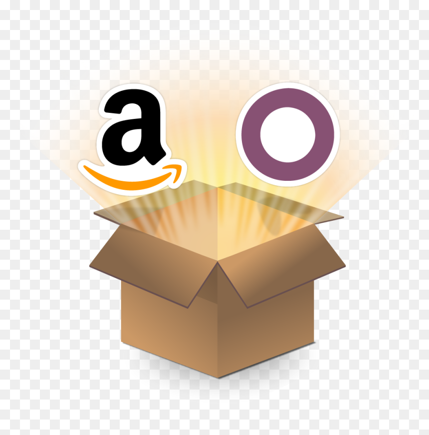 Illustration, HD Png Download - amazon box png