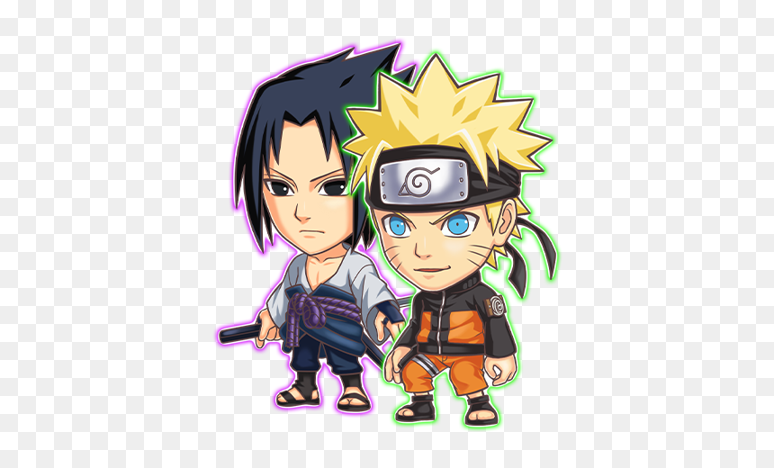 Cartoon, HD Png Download - naruto sasuke png