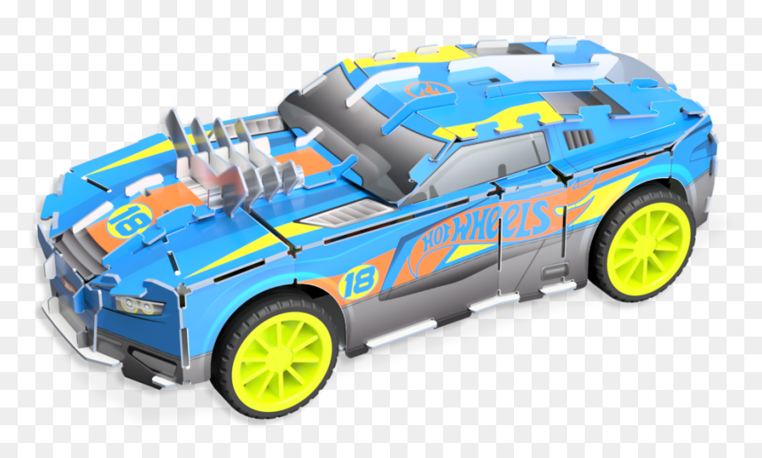 Muscle Car - Hot Wheels Maker Kitz, HD Png Download - hotwheels png