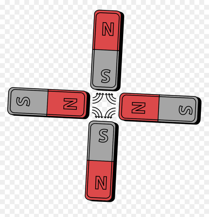 Quadrupole Magnet, HD Png Download - magnet icon png