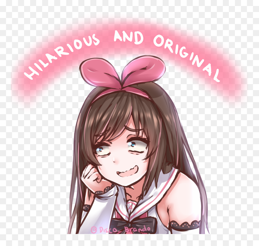 Kizuna Ai Fan Art, HD Png Download - cara troll png